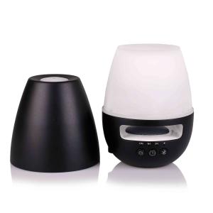Difusor da luz 120ml da noite, difusor do aroma do orador de Bluetooth do ABS