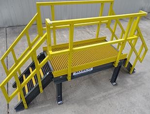 Weather Resistance 36cm Width FRP Handrail System To Make Full Use Of Your Space