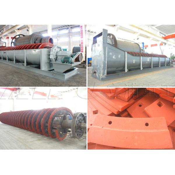 High Efficiency Sand / Stone Washing Equipment Spiral Sand Washer 110-150 t/h