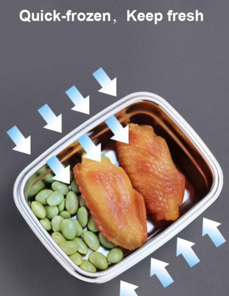 IKOO BPA Free Leak-proof Stainless Steel Food Storage Container with Airtight lid