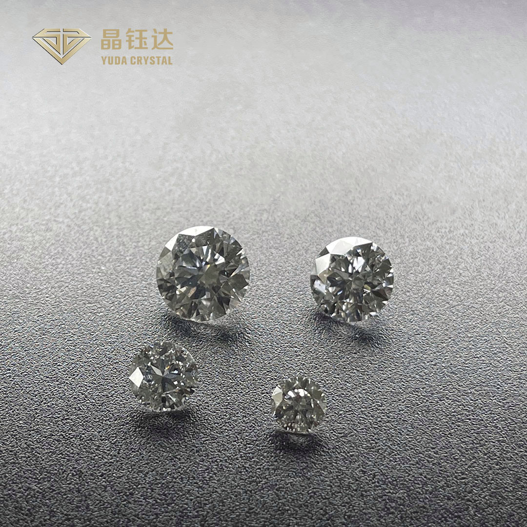0.5ct DEF ПРОТИВ синтетики CVD диамантов HPHT аттестованной лаборатории SI, который IGI выросли
