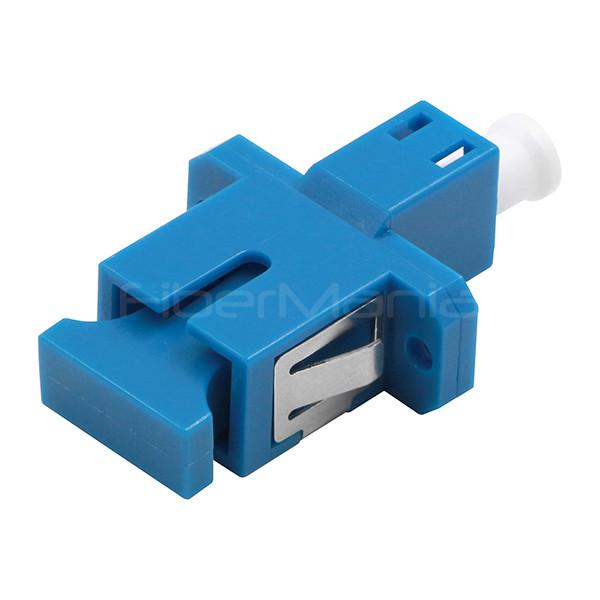 Cable de adaptador de fibra óptica de plástico simples de modo único LC macho para SC fêmea