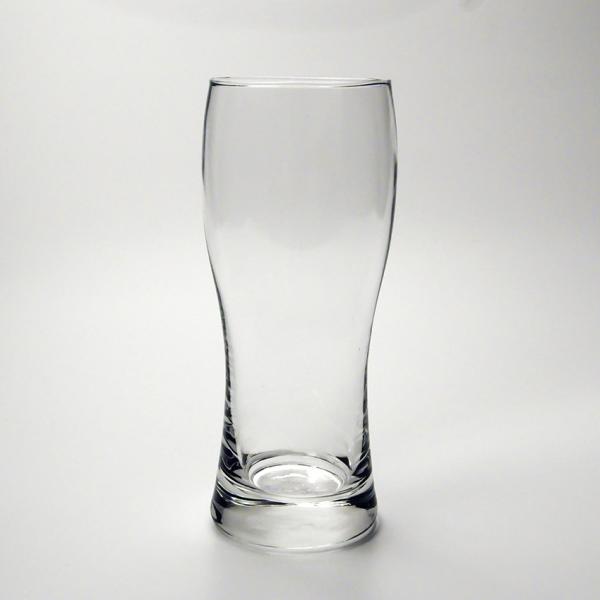 Custom Shaped Machine Made Weizen Beer Glass 12oz With Machine Hot Cut Rim