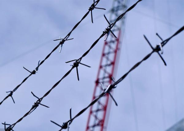 Proteção da construção de bobinas de arame farpado revestidas em PVC/eletrodomésticos