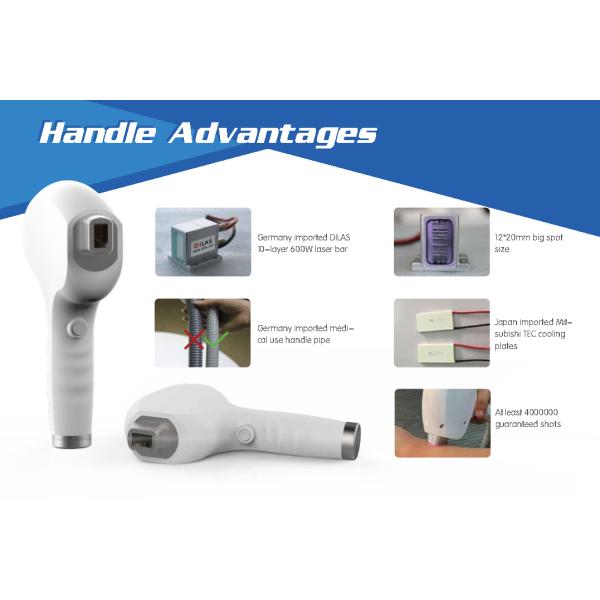 2018 new style advanced palomar vectus laser hair removal equipment with 808nm