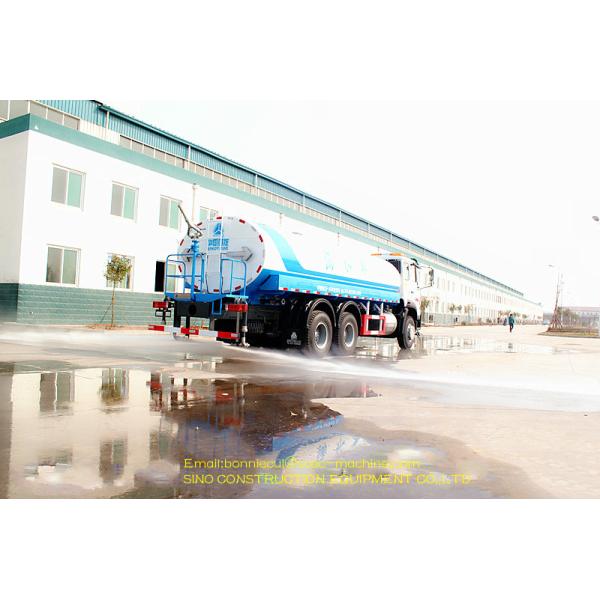 20 M3 Special Purpose Truck Water Tank Truck SINOTRUK HOWO 336 Hp 6x4