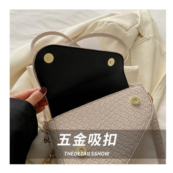 HIGH SENSE FASHION SADDLE POPULAR SPRING/SUMMER BRAIDED SMALL BAG SIMPLE ALL-IN-ONE CROSSBODY BAG