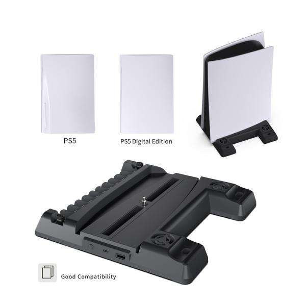 Accelerate PS5 Multifunctional Heat Dissipation Cooling Stand TP5-0593
