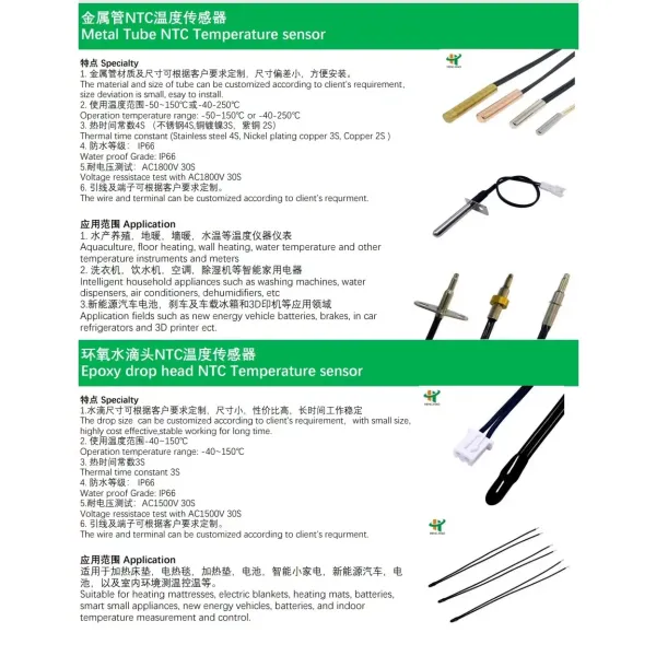Thread Head Ntc Temperature Sensor PT100 R J Thermocouple Thermal Sensor Switch