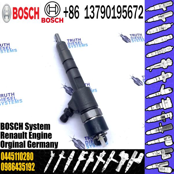 0445110280 инжектор дизельного топлива распылителя форсунки 0986435192 Bosch