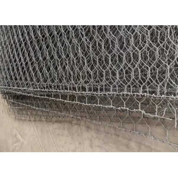 Отверстие тюфяка 60*80mm покрытия цинка 220-240g/M2  Gabion