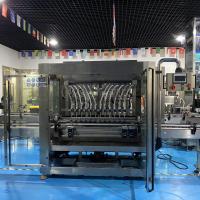 2-8 las bocas embotellan la máquina de rellenar líquida, llenador de la botella del champú del pistón
