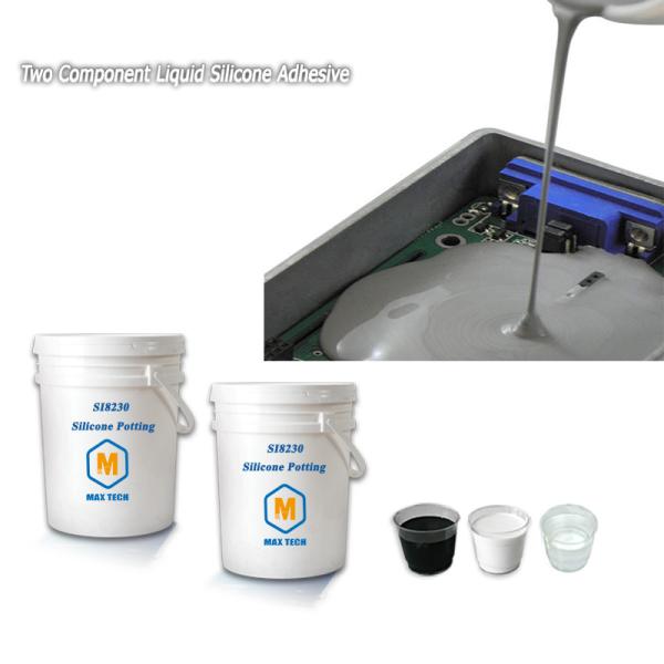 HIgh quality Thermal Conductive Electronic Silicone Potting Compound Two Part LED PCB Silicone Rubber Potting Compound