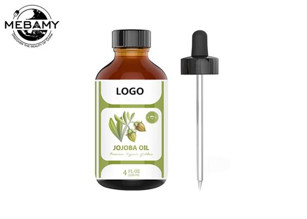 Óleos essenciais puros do Jojoba orgânico que hidratam a cura para a pele oleosa seca