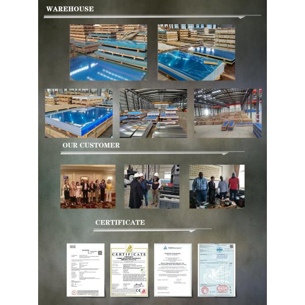 3004 3003 5052 6061 Aluminum Alloy Plate Sheet 2mm 3mm Brushed