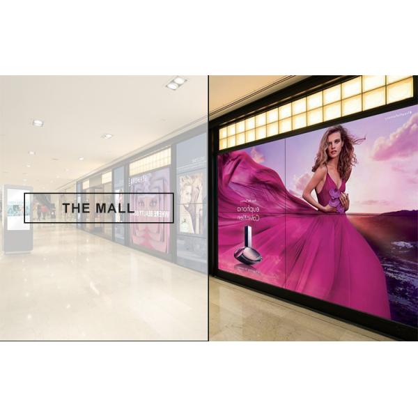 0.88mm 65 Inch Narrow Bezel LCD Video Wall 4K Resolution For Advertising
