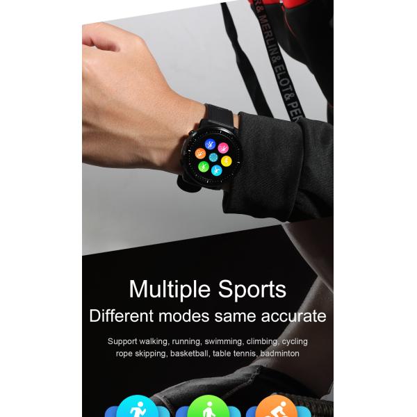 Пиксел Wristband 360*360 отслежывателя фитнеса TFT 24h умный для здоровья людей