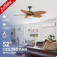 Fan de techo ahorro de energía de poco ruido de 5 cuchillas con la circulación de aire grande ligera llevada