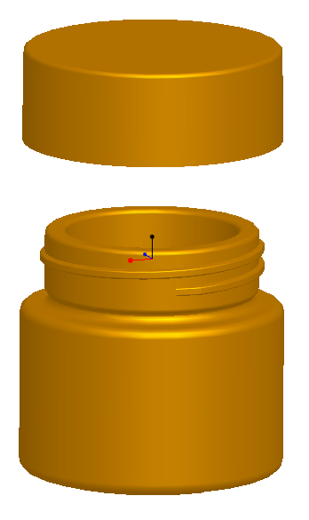 PP Cosmetic Container Good Sealing PP Cream Jar 50ml 120ml 180ml