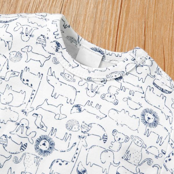 2023 Summer In Stock 100% Cotton Baby Jumpsuit Factory Reasonable Price Baby Rompers Short Sleeves Baby Clothing