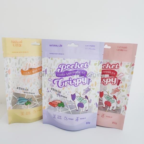 Bolsa de pie resistente al agua Bolsa personalizada de grado alimenticio Cerradura con cremallera Bolsa de pie