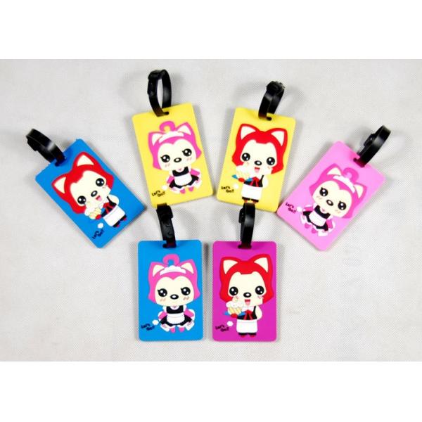 2018 New Hot Product Custom PVC Luggage Tag for passport holder