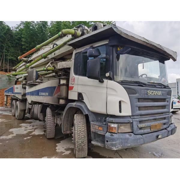 Top Brand HB56K 56m Articulated Boom Concrete Pump Truck