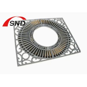 Rejilla de árbol cuadrada de hierro dúctil A15 B125 C250 para parque y jardín