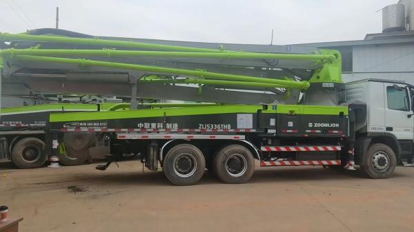 2012 Refurbished Zoomlion Concrete Pump Truck 47m Second Hand Concrete Trucks