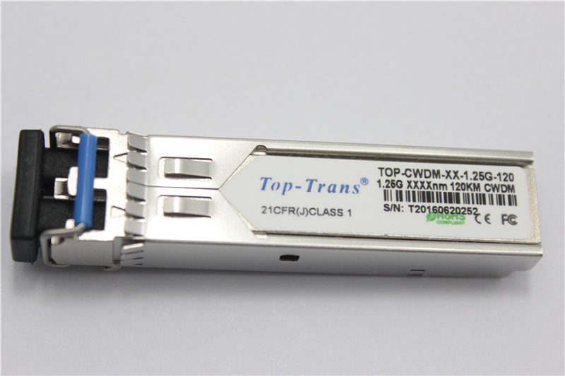 Режим приемопередатчика 1.25G SFP-CWDM-XX-1.25-120 120Km CWDM SFP оптически одиночный
