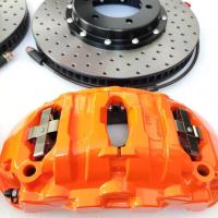 Calibradores anaranjados 19Z 6 discos de Kit With 380x36 del freno del pote para Toyota Fortuner 20 pulgadas