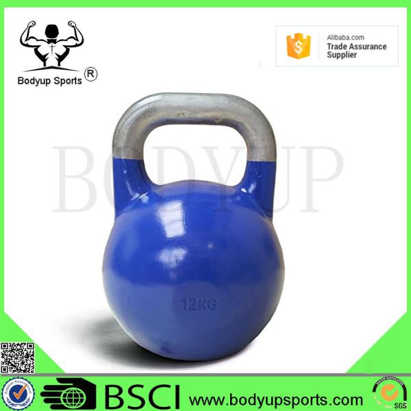 Steel Kettle Gym Equipment , 36 Kg Kettlebell For Sports Competition