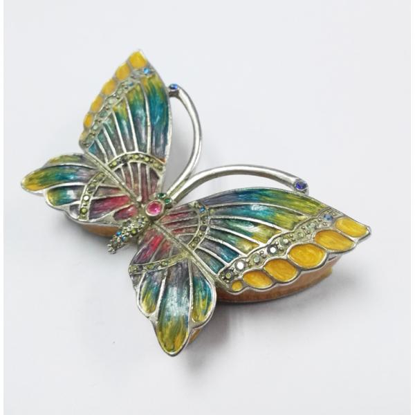 Butterfly Design Luxury Metal Jewelry Box Newest Promotional Box for Jewelry