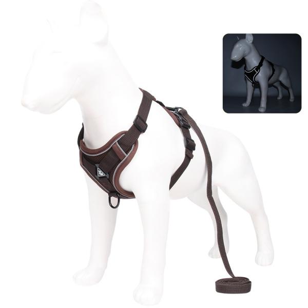 Dog Harness Vest Breathable Mesh Reflective Sport Comfortable Outdoor Activities