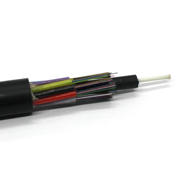 Tipo não metálico do HDPE G652D do cabo de fibra ótica de GYFTY 144F 240F