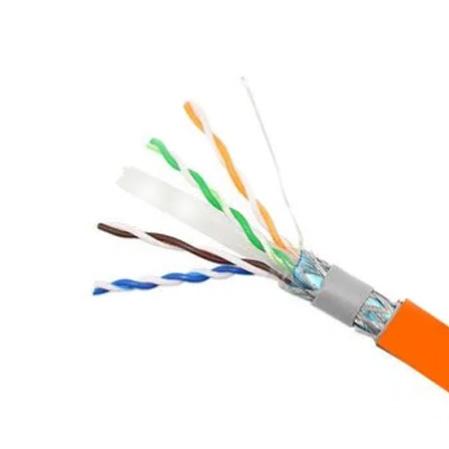 Shielded CAT6 SFTP LAN Cable LSZH Jacket Security Home LSZH Jacket Cable Cat6 Sftp