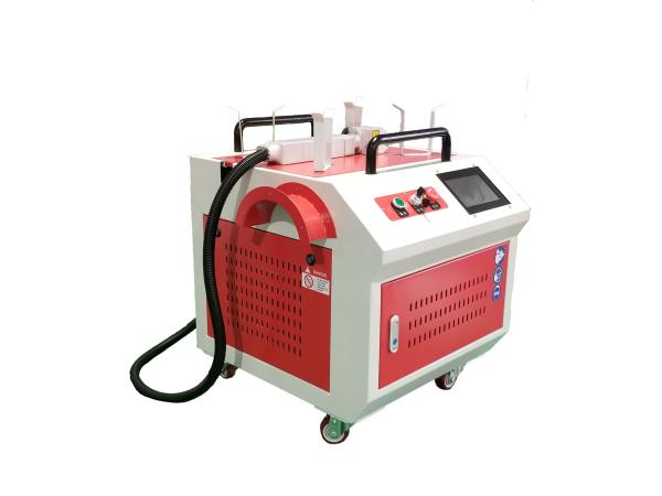 Máquina de limpeza de metal a laser profissional, ferramenta de remoção de ferrugem a laser portátil