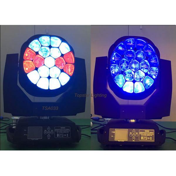 Led Zoom Moving Head 19pcs 12w Beam Led Moving Head Light Bee Eye Stage Lighting