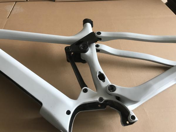 29er Shimano Carbon Full Suspension E-bike Frame Lightweight EP8 Electric Mountain Bike