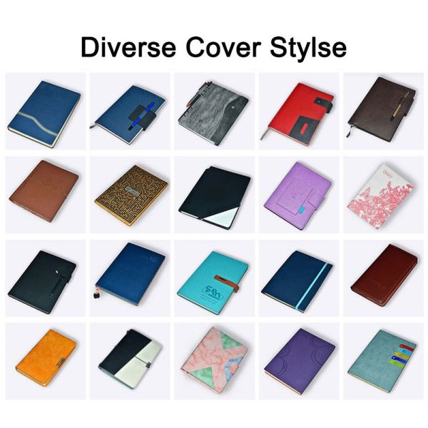 A5 A6 PU Leather Loose-Leaf Book Loose Pages Textbook Notebook