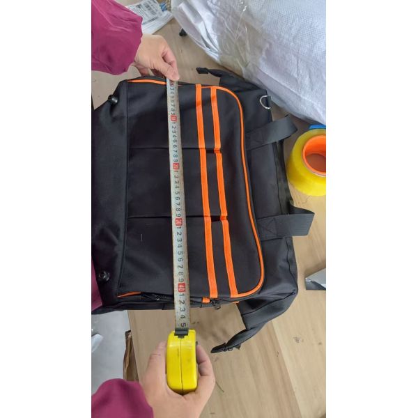 In Stock New Style 17Inch Heavy Duty Zipper Closure Thickened Wear Resistant Oxford Cloth Portable Storage Tool Bag