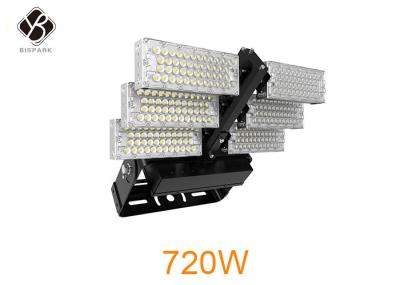 Módulos rotativos de luzes de estádio de LED ao ar livre de alto lúmen de 720 W para quadras de basquete