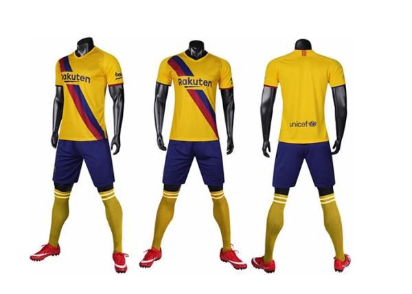 Football jersey new model soccer made in thailand football jersey boys in black