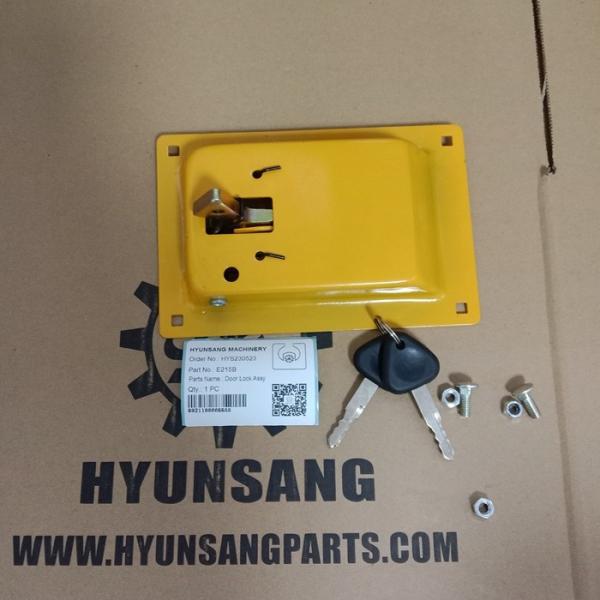 Conjunto de trava de porta de peças de escavadeira YN51C01028P1 YT02C01232F1 para E215B