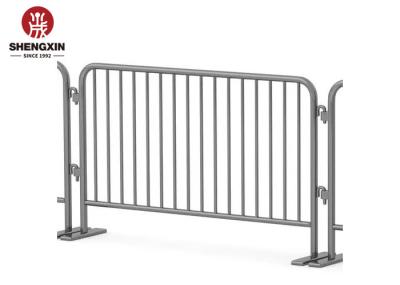 Sunshine Resistance Crowd Barrier Fence Temporary Road Safety Barriers 2.5m