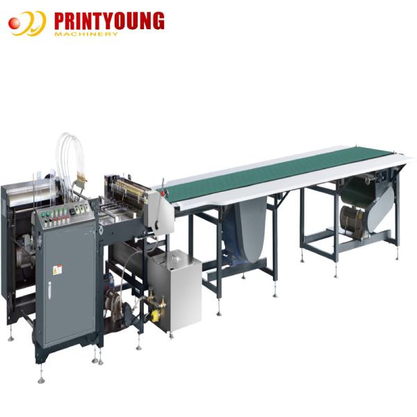 Adjustable40pcs/min Automatic Gluing Machine 600mm Sheet