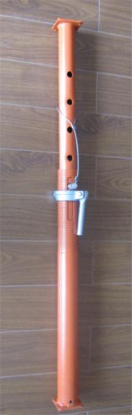 Steel Adjustable Scaffolding Prop With Plate / Adjustable Builders Trestles
