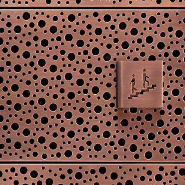 Facade Polished Corten Steel Laser Cut Panels Modern Interior Custom Thickness