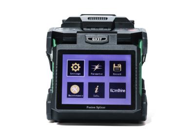 Black Fiber Cable Accessories Alignment Fusion Splicer For SM MM PM Fibers