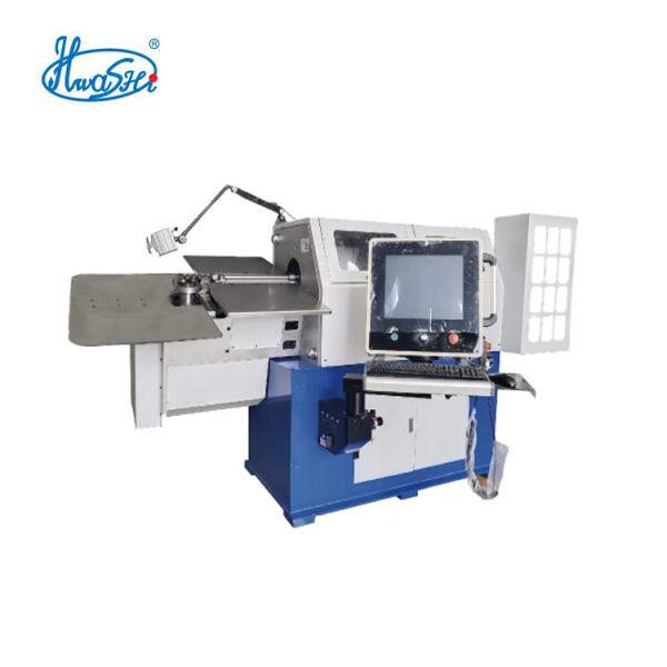 Гибочная машина провода CNC оси 3D HWASHI 7 для 2 до 6mm/провода 3 до 8mm
